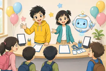 場面イラスト・季節の行事 季節・イベント 募集の雰囲気