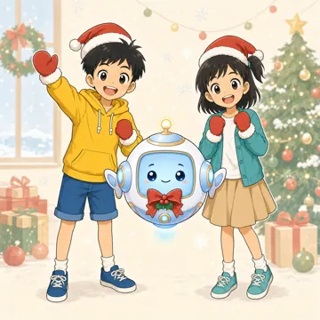 場面イラスト・季節のあいさつ 04