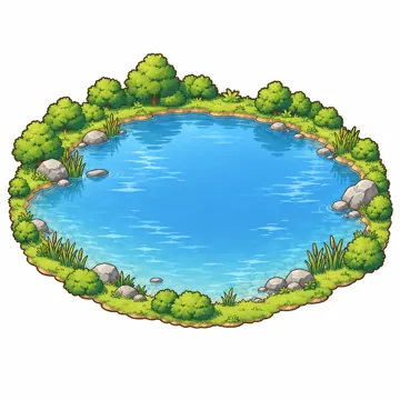 天気・自然・植物 天気・自然・植物 空と地形:湖