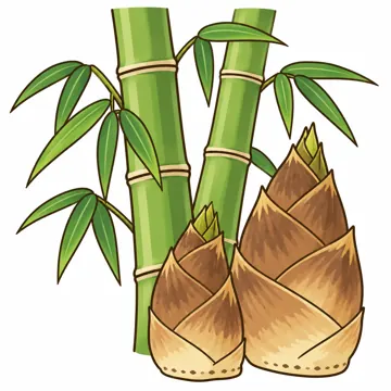 天気・自然・植物 天気・自然・植物 植物:竹とたけのこ