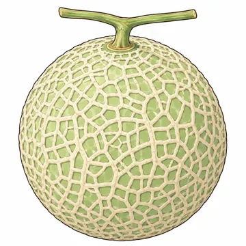 食べ物・野菜・果物 食べ物・野菜・果物 果物:メロン