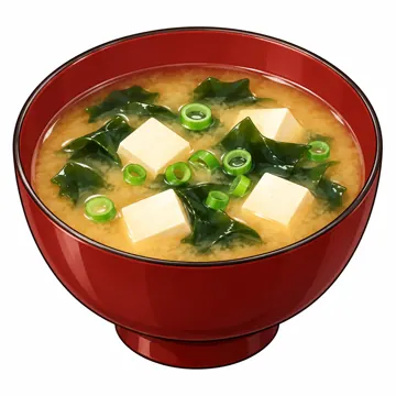 食べ物・野菜・果物 食べ物・野菜・果物 料理・給食:みそ汁