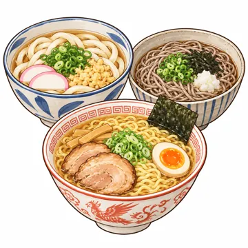 食べ物・野菜・果物 食べ物・野菜・果物 料理・給食:麺類(うどん・そば・ラーメン)