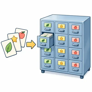 プログラミングとデータ プログラミングとデータ データ:データベース(たくさんの引き出しがある棚)