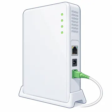 ネットワークと通信のしくみ ネットワークと通信のしくみ 家の中:ONU(光回線の終端装置、光ファイバーがつながる白い箱)