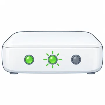 ネットワークと通信のしくみ ネットワークと通信のしくみ 家の中:ルーターの前面のランプ(緑・点滅・消灯のちがい)