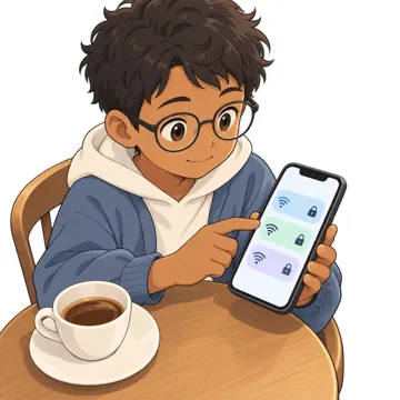 ネットワークと通信のしくみ ネットワークと通信のしくみ 体感:カフェで公衆Wi-Fiにつなぐ前に鍵マークを確かめる