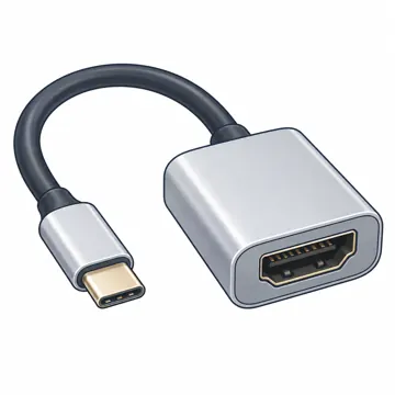 パソコンの中身と周辺機器 パソコンの中身と周辺機器 つなぐもの:変換アダプタ(USB-CからHDMIなど)