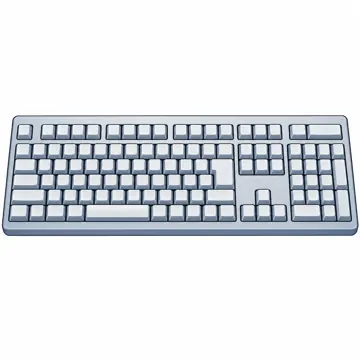 パソコンの中身と周辺機器 パソコンの中身と周辺機器 入出力:キーボード(日本語配列、Enterキーが縦長の形。キーに文字なし)