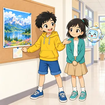 AIで作った作品・よい例：AIを使ったことを正直に書く