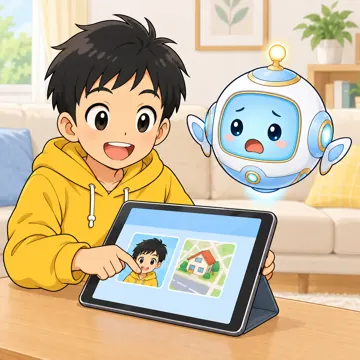 AIに入れる情報・わるい例：AIのチャットに自分の名前や住所を打ちこむ