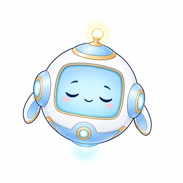 全身ポーズ・アイ(表情・しぐさの追加) アイ AI マスコット すやすや眠っている