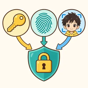 図解・基本 図解 鍵と指紋と顔の3つで守る図